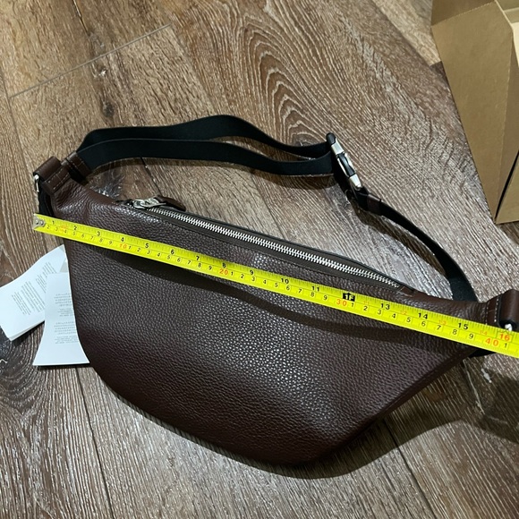 NWT coach warren fanny pack belt bag brown with wallet, 2 total - Picture 7 of 16